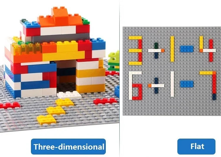 16*32 Dots Classic Base Plates Blocks DIY Small Size City Road Bricks Baseplates Construction Building Toys For Kids Toy Gifts