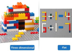 16*32 Dots Classic Base Plates Blocks DIY Small Size City Road Bricks Baseplates Construction Building Toys For Kids Toy Gifts