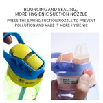 480Ml Kids Sippy Cup Water Bottles Creative Cartoon Feeding Cups With Straws And Lids Spill Proof Portable Toddlers Drinkware