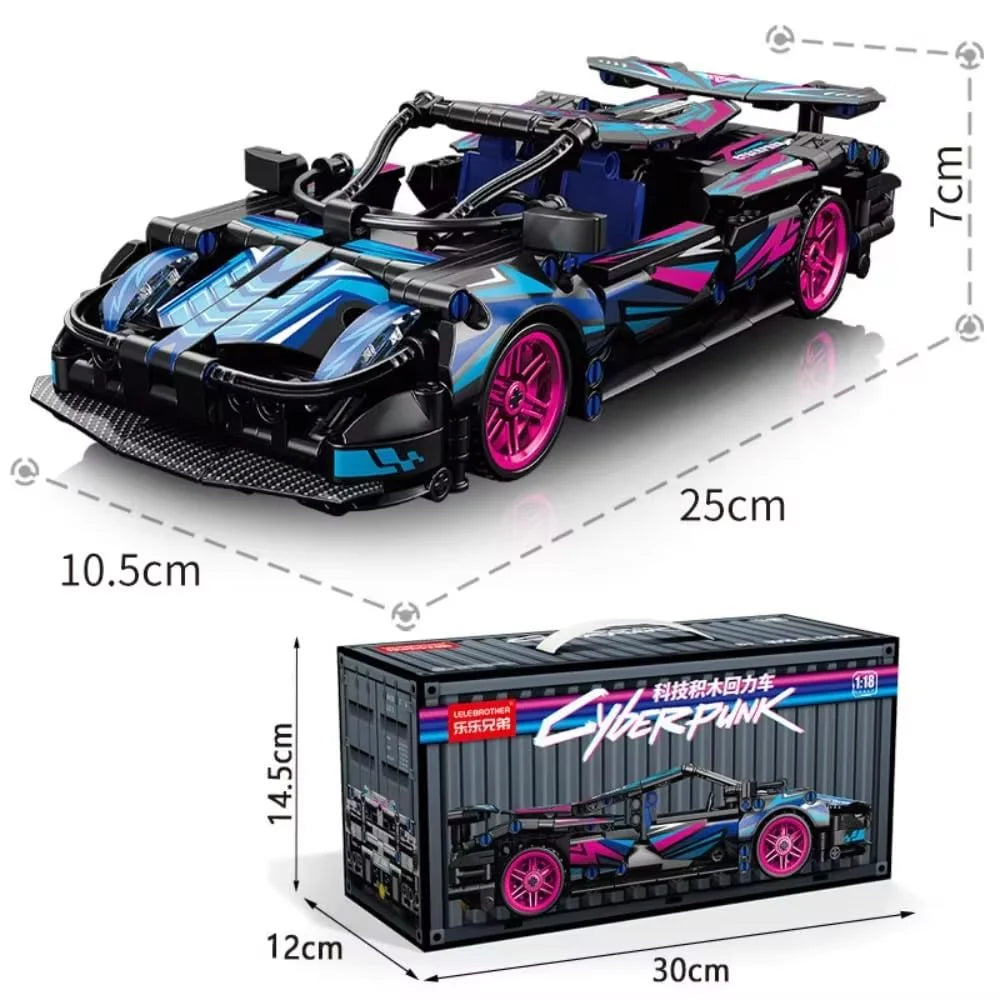 504pcs Building Blocks Car Early Learning Development Benefits Intelligence Assembled Toys Children's Birthday Gift