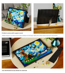 1731pcs Creative 3D Oil Painting Building Blocks Set Famous Art Photo Frame DIY Home Decorations Adult Assembled Toys Kids Gifts