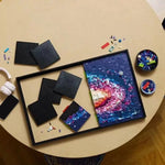 3091pcs Moc 31212 The Milky Way Galaxy 3D Art Mural Building Blocks Sets Diy Creative Decorate Bricks Toys Kids Educational Gift