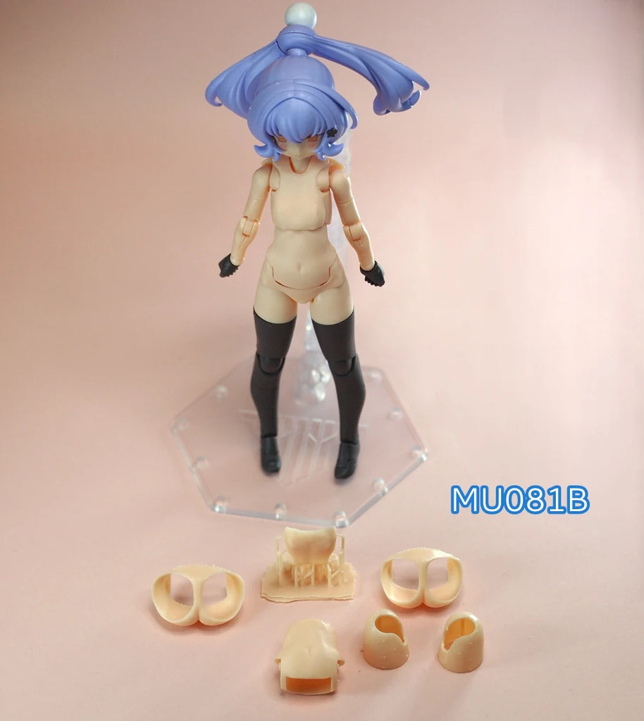 SH Studio upgrade parts of body parts for 1/12 scale PUNI MOFU mobile suit girl kids toys