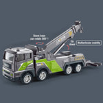 1/50 Model Car Bulldozer Truck Excavator Crane Forklift Construction Engineering Vehicle Toys for Boys Children Educational Toys