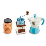 Pretend Play Simulation Coffee Set Tableware Play House/Outdoor Kitchen DIY Afternoon Tea Game Toy For Children Kids Gift