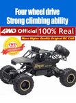 4WD RC Car Off Road 4x4 Remote Control Cars Radio Buggy Truck Racing Drift with Led Lights Toys Gift for Boys Girls Children Kid