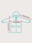 One-piece Raincoat Cartoon Animal Children Outdoor Waterproof Rain Coat Clothes Baby Boys Girls Jacket Coat Rainwear Rainsuit