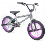 For BMX Bike for Boys and Girls, Children's Fancy Show Street Bike, Stunt Bike, 6-8 Years Old Pedal Bike, 16/18 Inch
