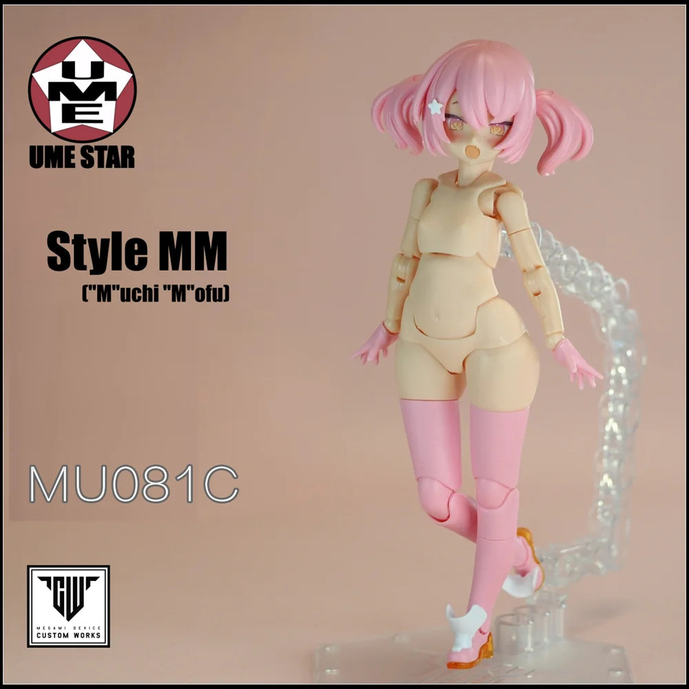 SH Studio upgrade parts of body parts for 1/12 scale PUNI MOFU mobile suit girl kids toys