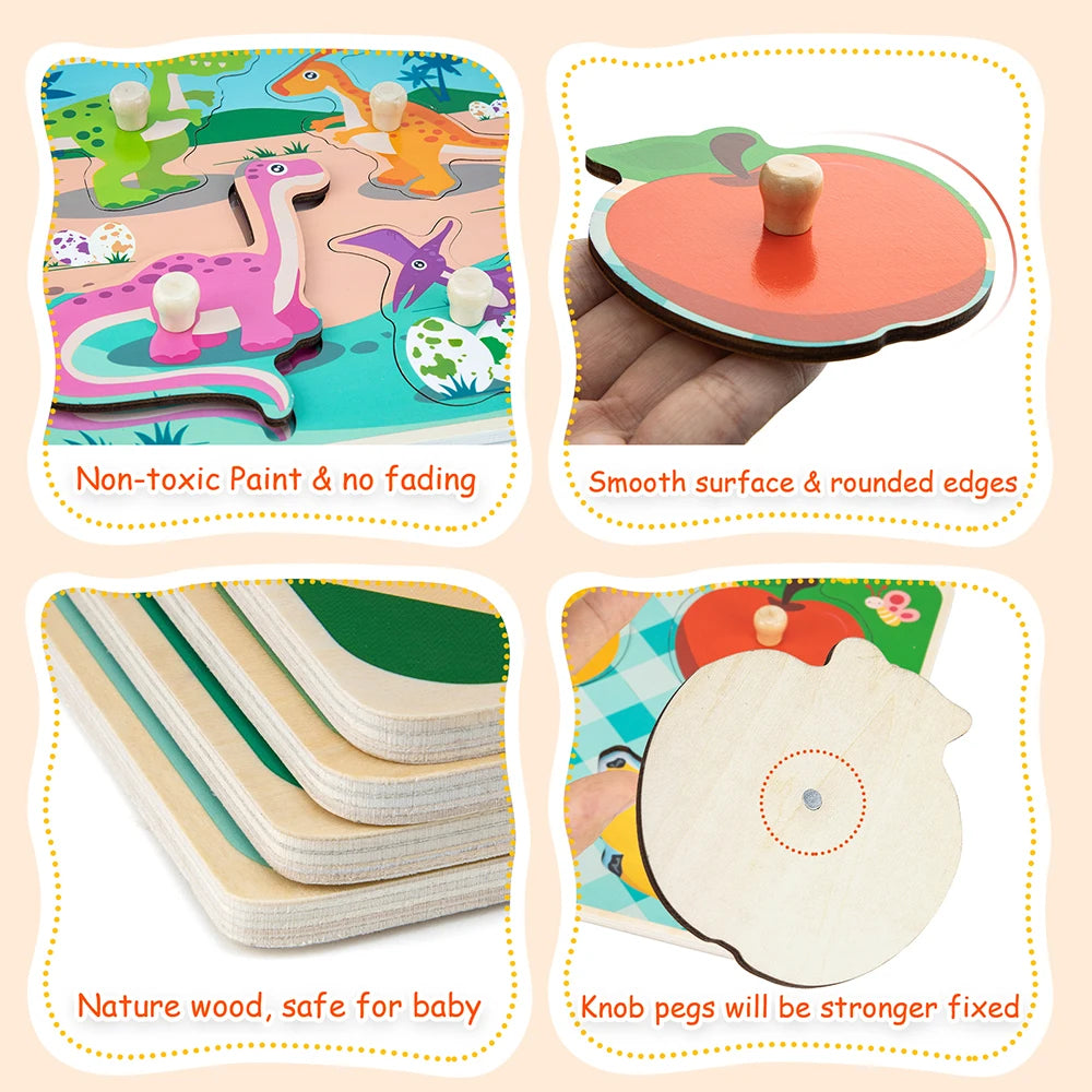 Peg Puzzle Parent-children