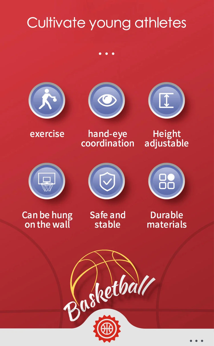 Creative basketball toy combination set