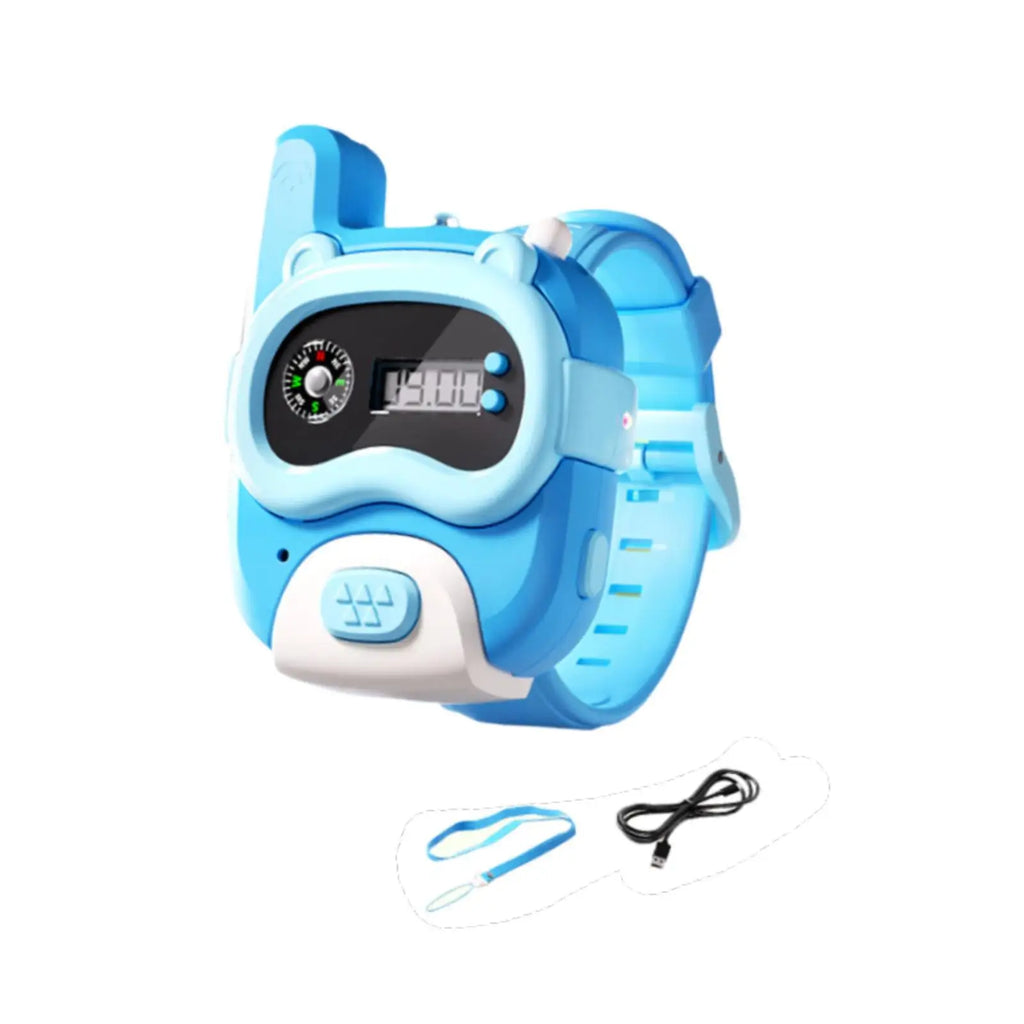 Walkie Talkie Watch Cute Detachable Toy Walkie Talkies for 4-6 Years Old Girls and Boys Outside Adventures Hiking Accessories