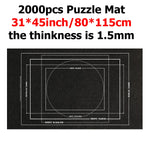 Puzzle Storage Blanket Children Puzzle Toys Multiple Specifications with Bag Portable Parent-child Early Education Gifts TMZ