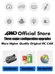 4WD RC Car Off Road 4x4 Remote Control Cars Radio Buggy Truck Racing Drift with Led Lights Toys Gift for Boys Girls Children Kid