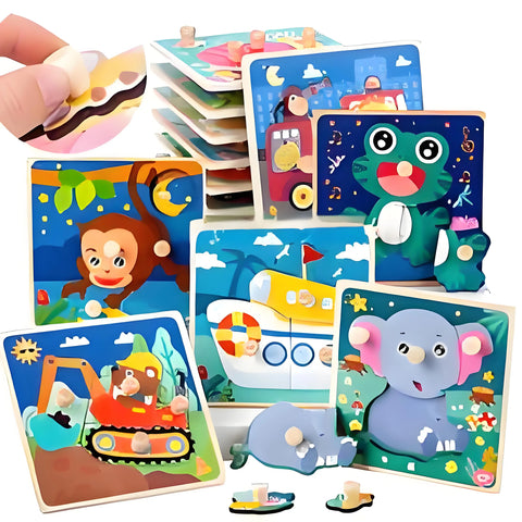 Peg Puzzle Parent-children