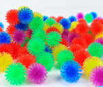 10/20pcs Pet Cat Cute and Funny Cat Toy Bouncy Ball Toy Ball Creative Colorful Interactive Cat Soft Tip Chew Toy Cat Accessories