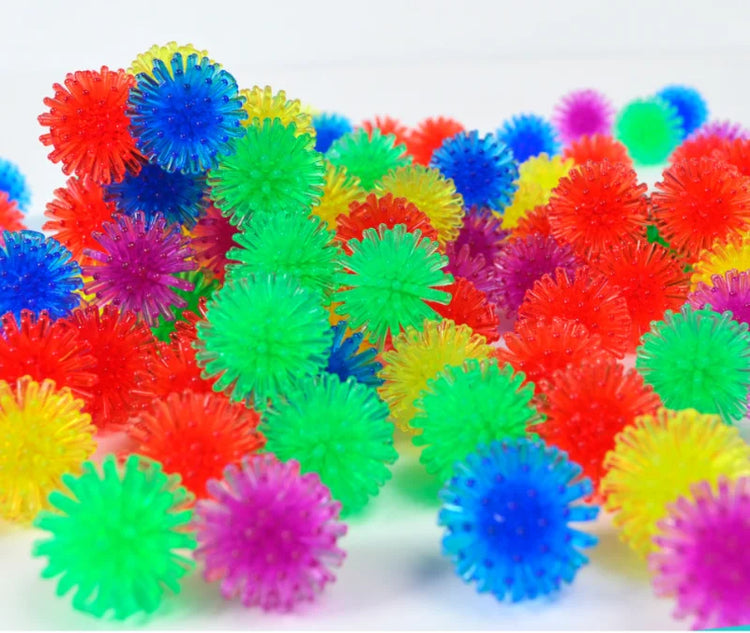 10/20pcs Pet Cat Cute and Funny Cat Toy Bouncy Ball Toy Ball Creative Colorful Interactive Cat Soft Tip Chew Toy Cat Accessories