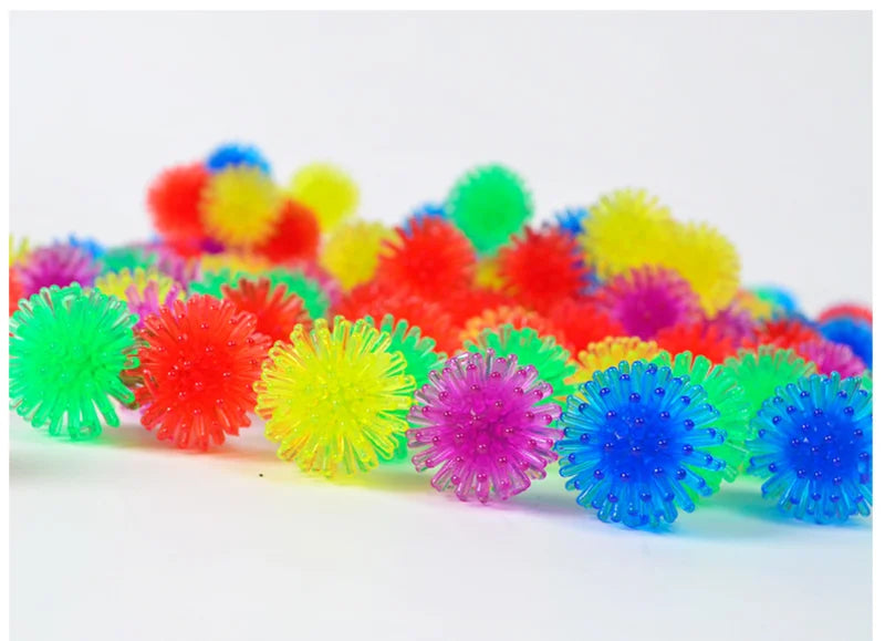10/20pcs Pet Cat Cute and Funny Cat Toy Bouncy Ball Toy Ball Creative Colorful Interactive Cat Soft Tip Chew Toy Cat Accessories