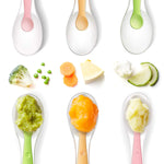 Baby Silicone Soft Spoon Training Feeding Spoons for Children kids  Infants Temperature Sensing