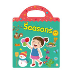 Kids Reusable Sticker Book Multiple Scenarios Cartoon DIY Puzzle Educational Cognition Learning Toys for Child Age 2-4 Gift 2025