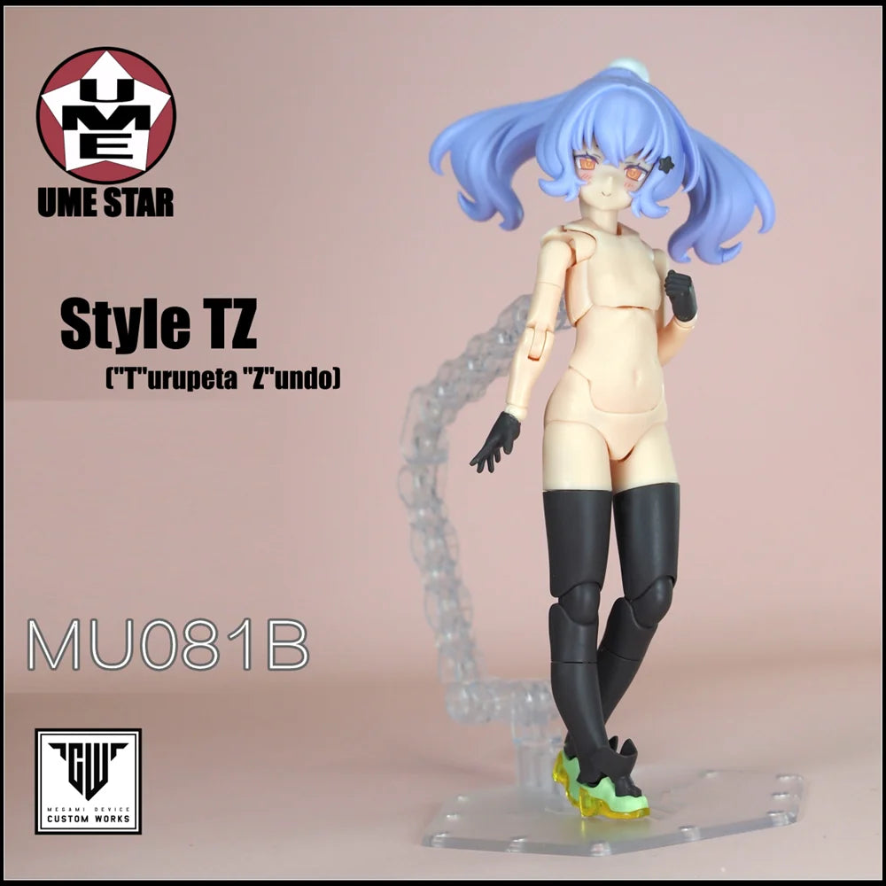 SH Studio upgrade parts of body parts for 1/12 scale PUNI MOFU mobile suit girl kids toys