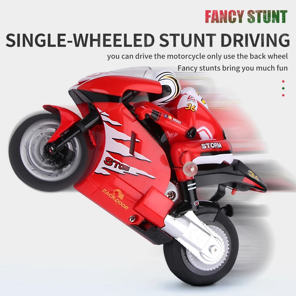 Mini RCMotorcycle small toys Kids Motorcycle Electric Remote Control Car mini motorcycle Recharge 2.4Ghz Racing Motorbike Toys