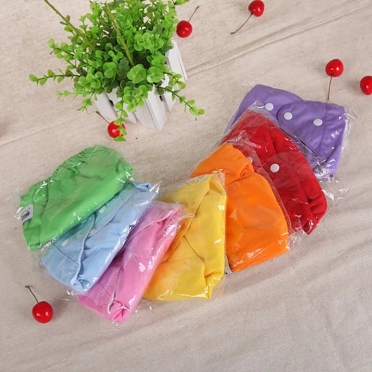 Baby Training Pants Buttons Diaper Baby Underwear Summer Washable Breathable Diaper Pants Baby Diapers Cotton Learning Trousers
