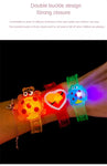 Halloween Decoration Cartoon Sparkling Bracelet Sparkling Small Toys Children's Halloween Party Shining Props in The Dark