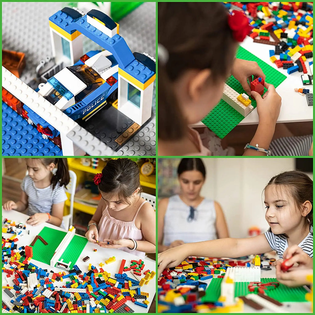 Classic Baseplate 32*32 16X32 16X16 Dots Building Blocks Bricks Base Plates DIY Plastic Board Building Blocks Construction Toys