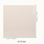 16*32 Dots Classic Base Plates Blocks DIY Small Size City Road Bricks Baseplates Construction Building Toys For Kids Toy Gifts