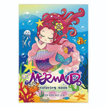 Magical Unicorn & Mermaid Coloring Book Set |60-Page Reusable Drawing Pad for Kids’ Creativity & Early Learning ‌Art Stationery