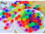 10/20pcs Pet Cat Cute and Funny Cat Toy Bouncy Ball Toy Ball Creative Colorful Interactive Cat Soft Tip Chew Toy Cat Accessories