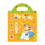 Kids Reusable Sticker Book Multiple Scenarios Cartoon DIY Puzzle Educational Cognition Learning Toys for Child Age 2-4 Gift 2025