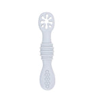 2PCS Cute Baby Learning Spoons Utensils Set Food Grade Silicone Sticky Spoon Children Cutlery Training Spoon Feeding Tableware