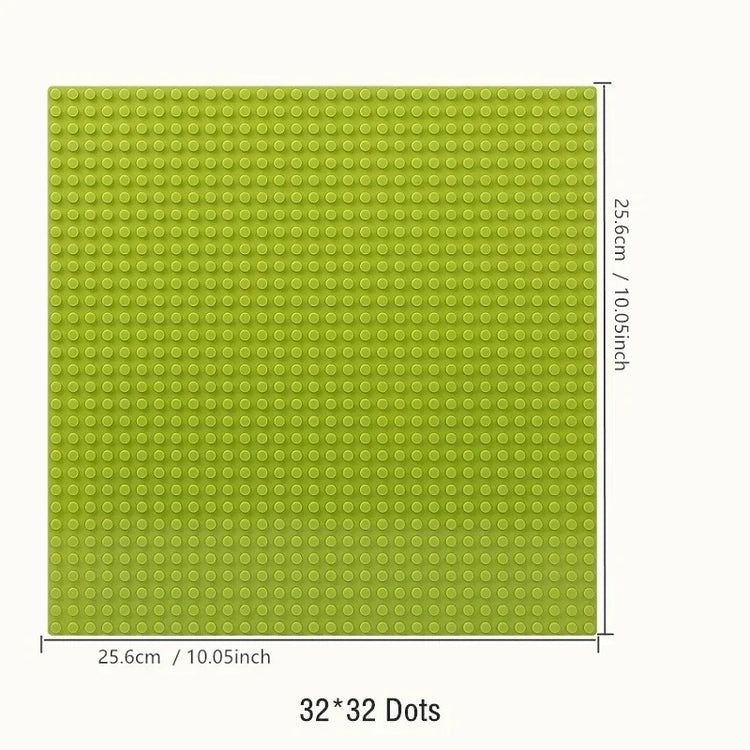 16*32 Dots Classic Base Plates Blocks DIY Small Size City Road Bricks Baseplates Construction Building Toys For Kids Toy Gifts
