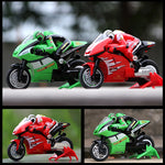Mini RCMotorcycle small toys Kids Motorcycle Electric Remote Control Car mini motorcycle Recharge 2.4Ghz Racing Motorbike Toys