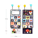 Baby Floor Mirror Sensory Toys Tummy Time for Babies Montessori Development Crawl High Contrast Activity Sensory Toy 0-24 Months