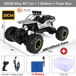 4WD RC Car Off Road 4x4 Remote Control Cars Radio Buggy Truck Racing Drift with Led Lights Toys Gift for Boys Girls Children Kid