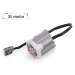 Electric Motor Set the Car Remote Control Battery Box Switch with Led Light Power Function MOC Building Blocks Cars Motor Toys