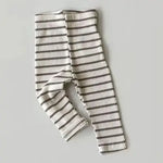 0-3Yrs Casual Infant Baby Boys Girls Pure Color Pants Children's Clothes Pants Spring Summer Kids Baby Girls Boys Stripe Pants