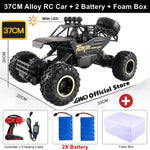 4WD RC Car Off Road 4x4 Remote Control Cars Radio Buggy Truck Racing Drift with Led Lights Toys Gift for Boys Girls Children Kid