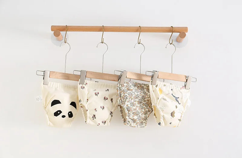 Cotton Baby Training Pants for Kids Diaper Waterproof Underwear Infant Panties Washable Boys Girl Cloth Diapers Reusable Nappies