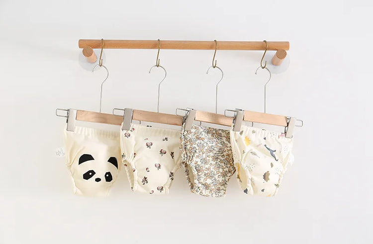 Cotton Baby Training Pants for Kids Diaper Waterproof Underwear Infant Panties Washable Boys Girl Cloth Diapers Reusable Nappies