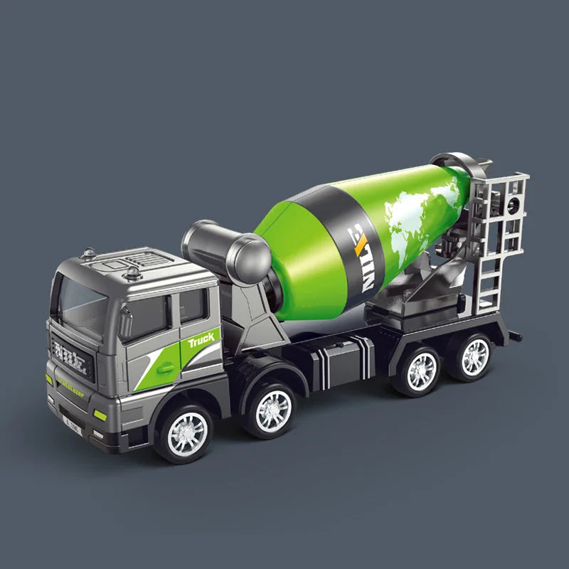 1/50 Model Car Bulldozer Truck Excavator Crane Forklift Construction Engineering Vehicle Toys for Boys Children Educational Toys