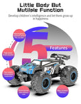 JJRC Q105 1:18 Remote Control Car 25KM/h With Led Lights 2.4G Inductor RC Off-Road Cars High Speed Brushless Motor Children Toys
