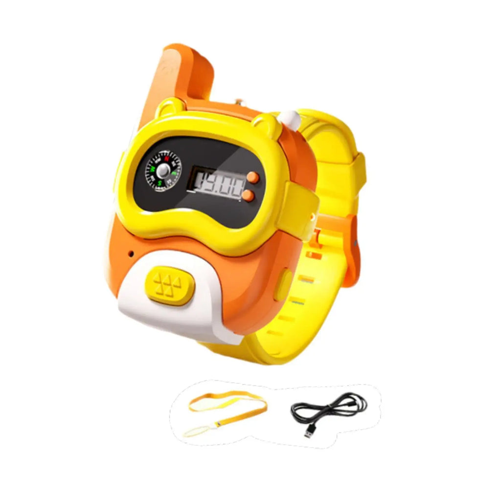 Walkie Talkie Watch Cute Detachable Toy Walkie Talkies for 4-6 Years Old Girls and Boys Outside Adventures Hiking Accessories