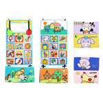 Baby Floor Mirror Sensory Toys Tummy Time for Babies Montessori Development Crawl High Contrast Activity Sensory Toy 0-24 Months