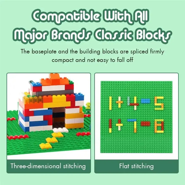 Classic Baseplate 32*32 16X32 16X16 Dots Building Blocks Bricks Base Plates DIY Plastic Board Building Blocks Construction Toys