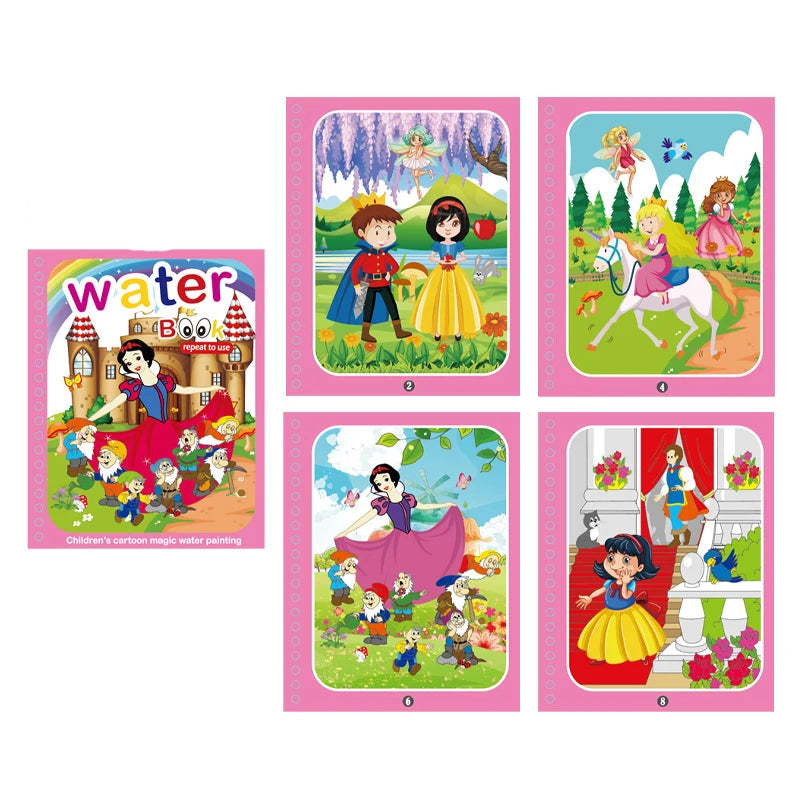 NEW Kids Magic Water Drawing Books Coloring Books Painting Toys for Kids Birthday Christmas New Year Gift for Boys and Girls