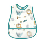 2023New Cartoon Pattern EVA Waterproof Pocket Lunch Feeding Bibs Adjustable Baby Bibs Cute Children Baby Apron Kids Burp Cloths
